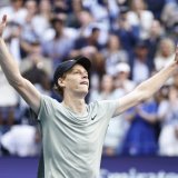Jannik Sinner a "l'impression d'avoir grandi" durant l'US Open KEYSTONE/EPA/JUSTIN LANE